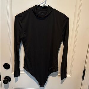 Black Long Sleeve Bodysuit